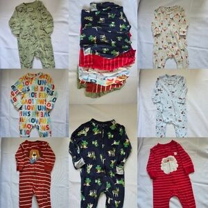 7-Piece Baby Boy Sleeper Bundle 6M (Carter’s, Gap, Old Navy)